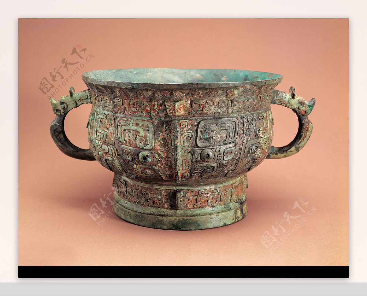 商代铜簋香港大学美术博物馆藏图片