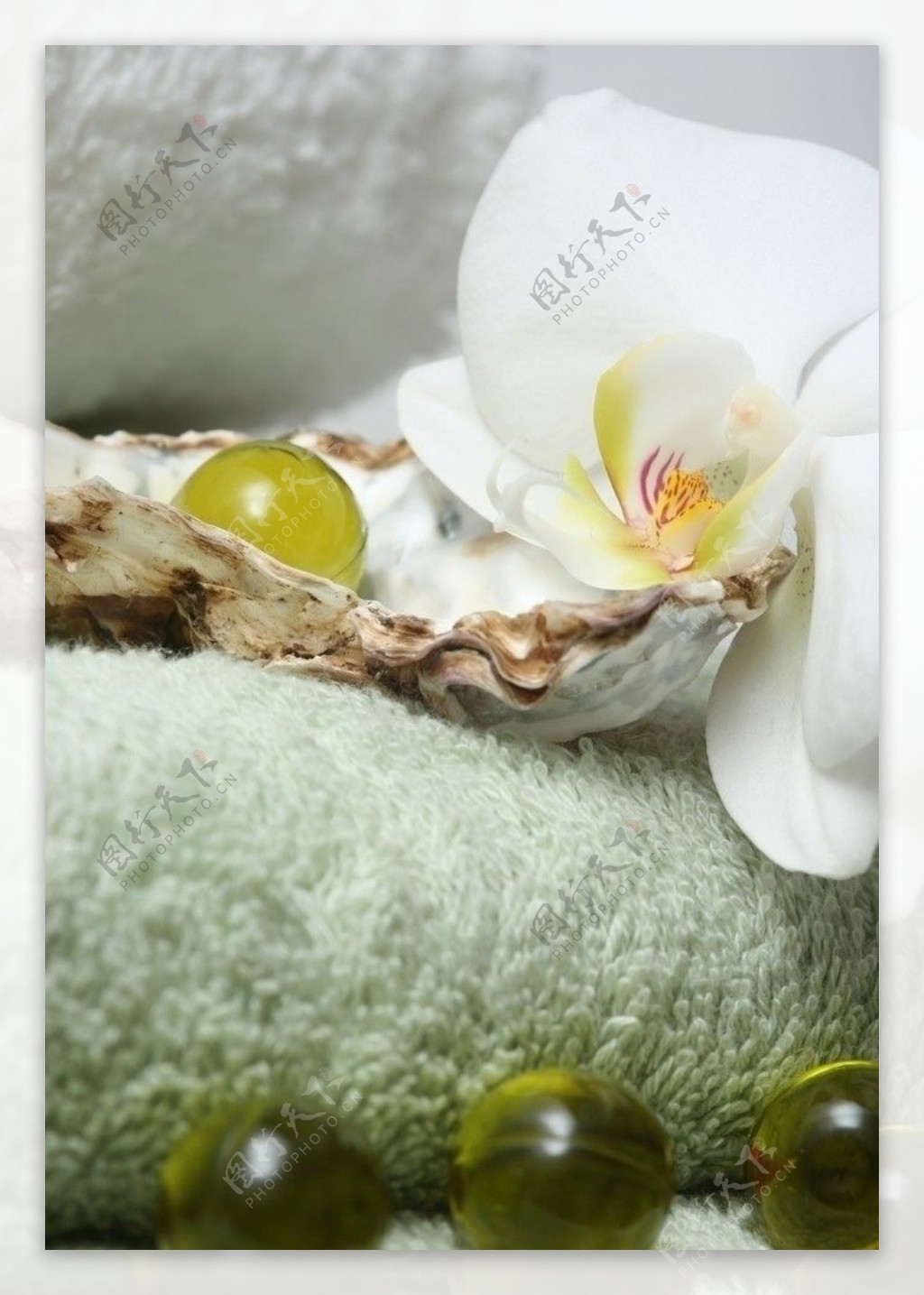 毛巾花朵生活素材图片