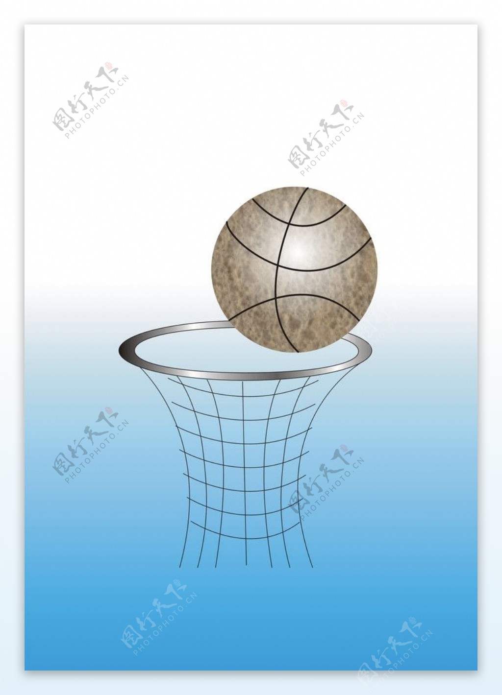 篮球效果图片