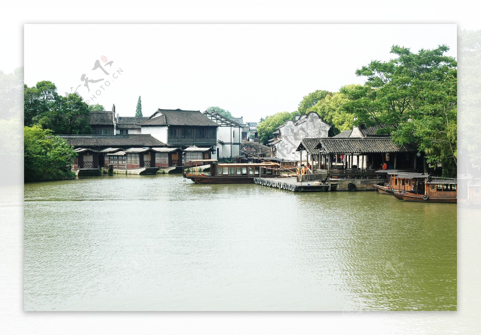 京杭运河码头图片