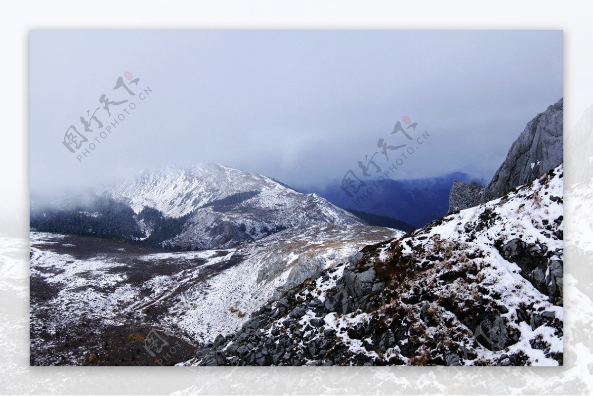 雪山图片