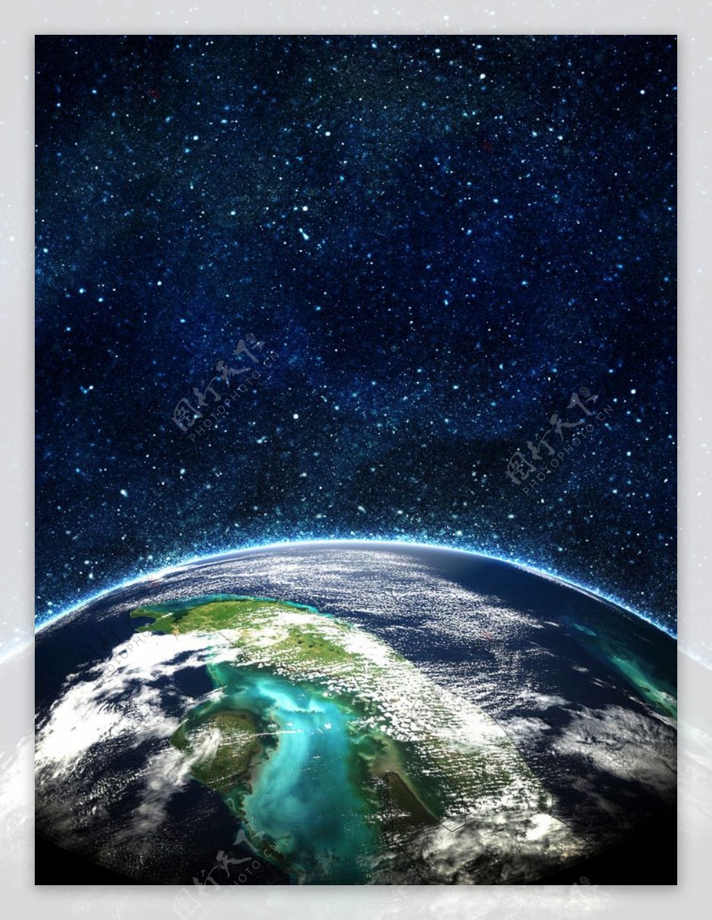 地球太空图片