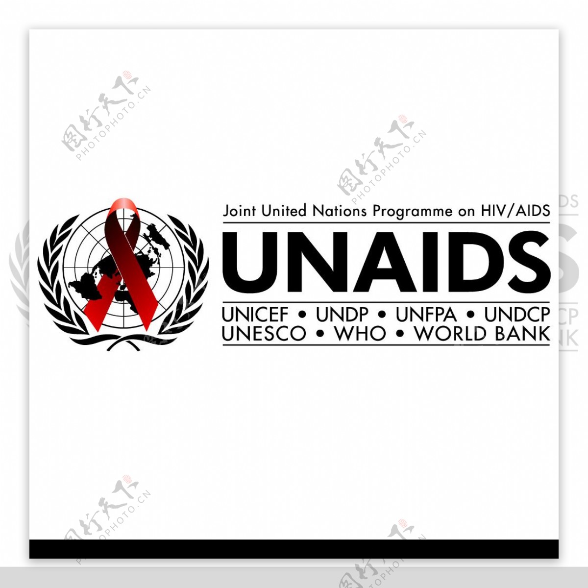 联合国艾滋病规划署UNAIDS.eps图片