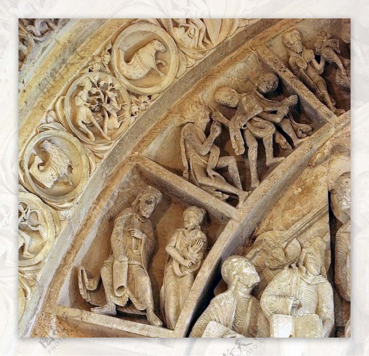 教堂石雕图片