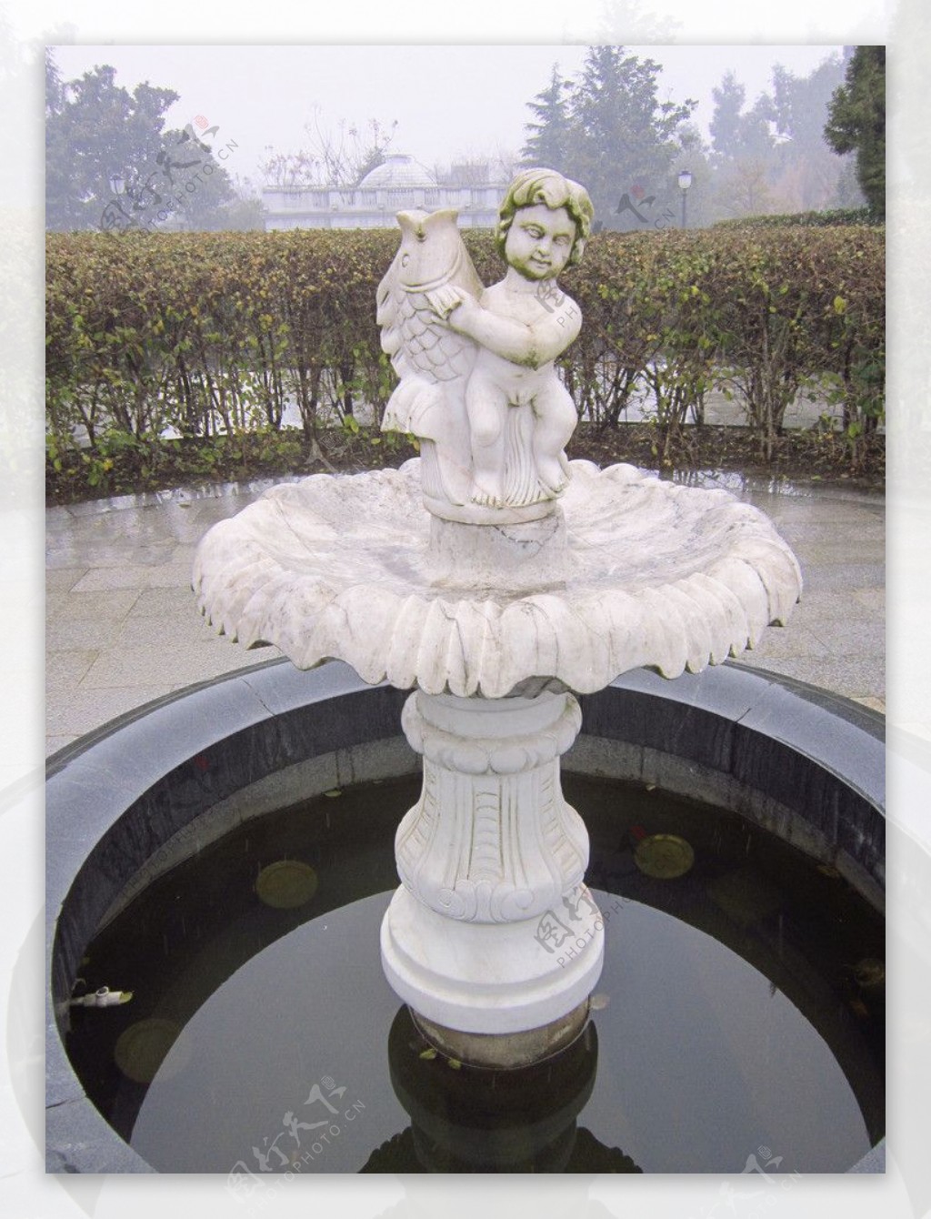欧式水景雕塑图片