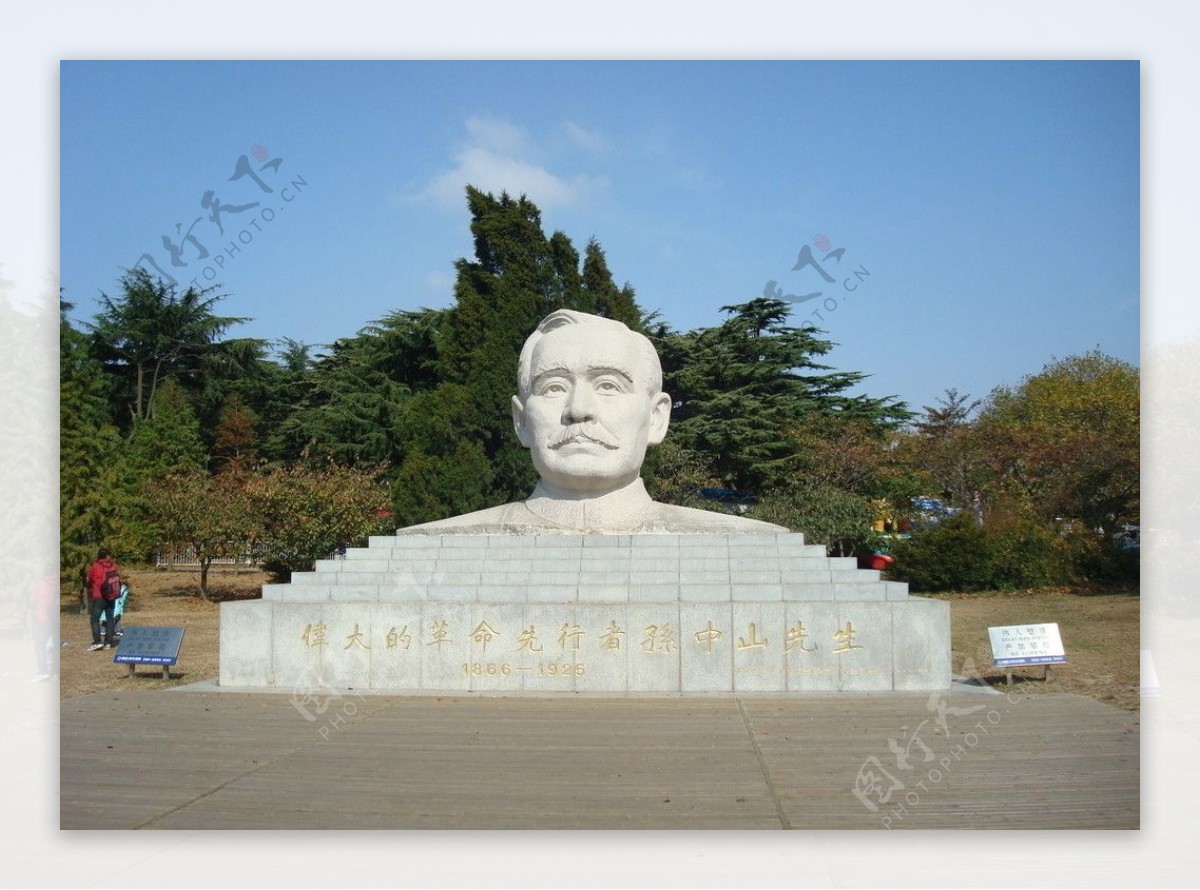 孙中山雕像图片
