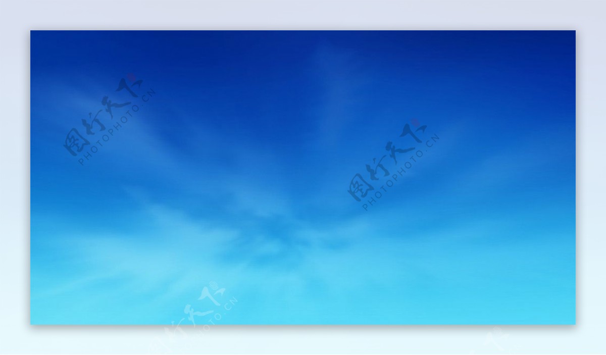 动画背景蓝天云流图片