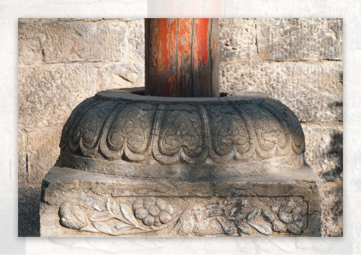石柱建筑古代雕刻图片