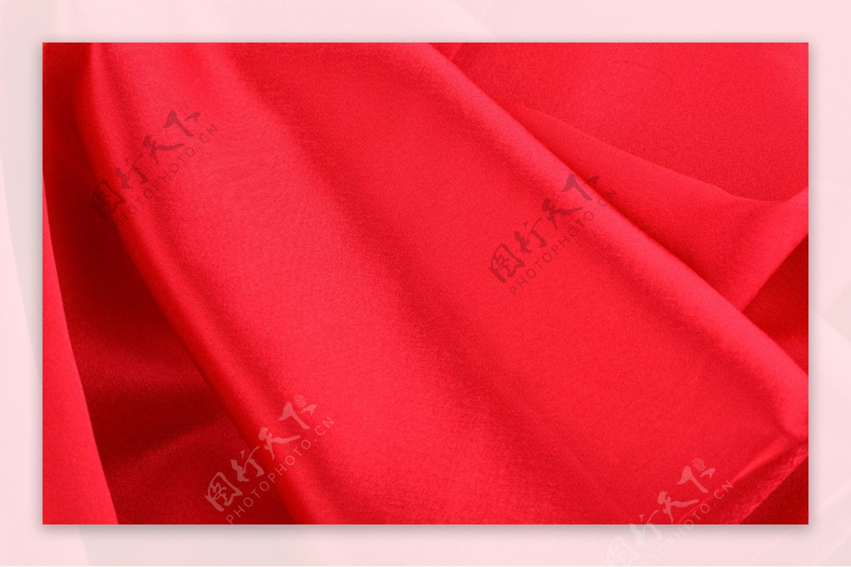 红色高清丝绸图片
