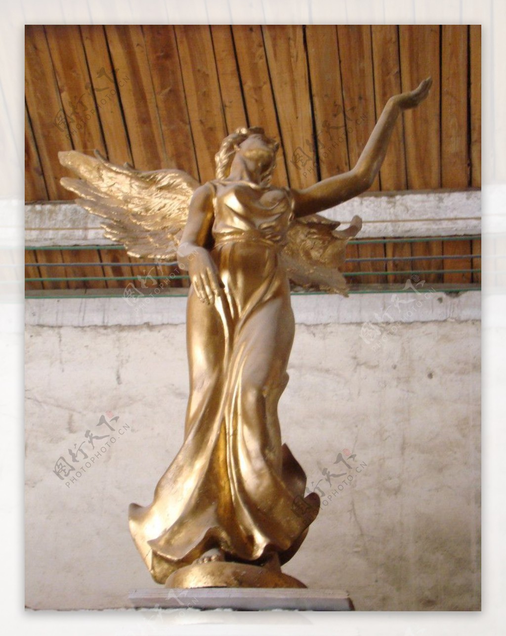 西洋天使雕塑图片