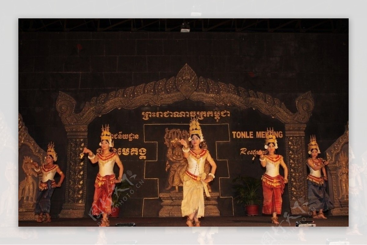 柬埔寨仙女舞图片