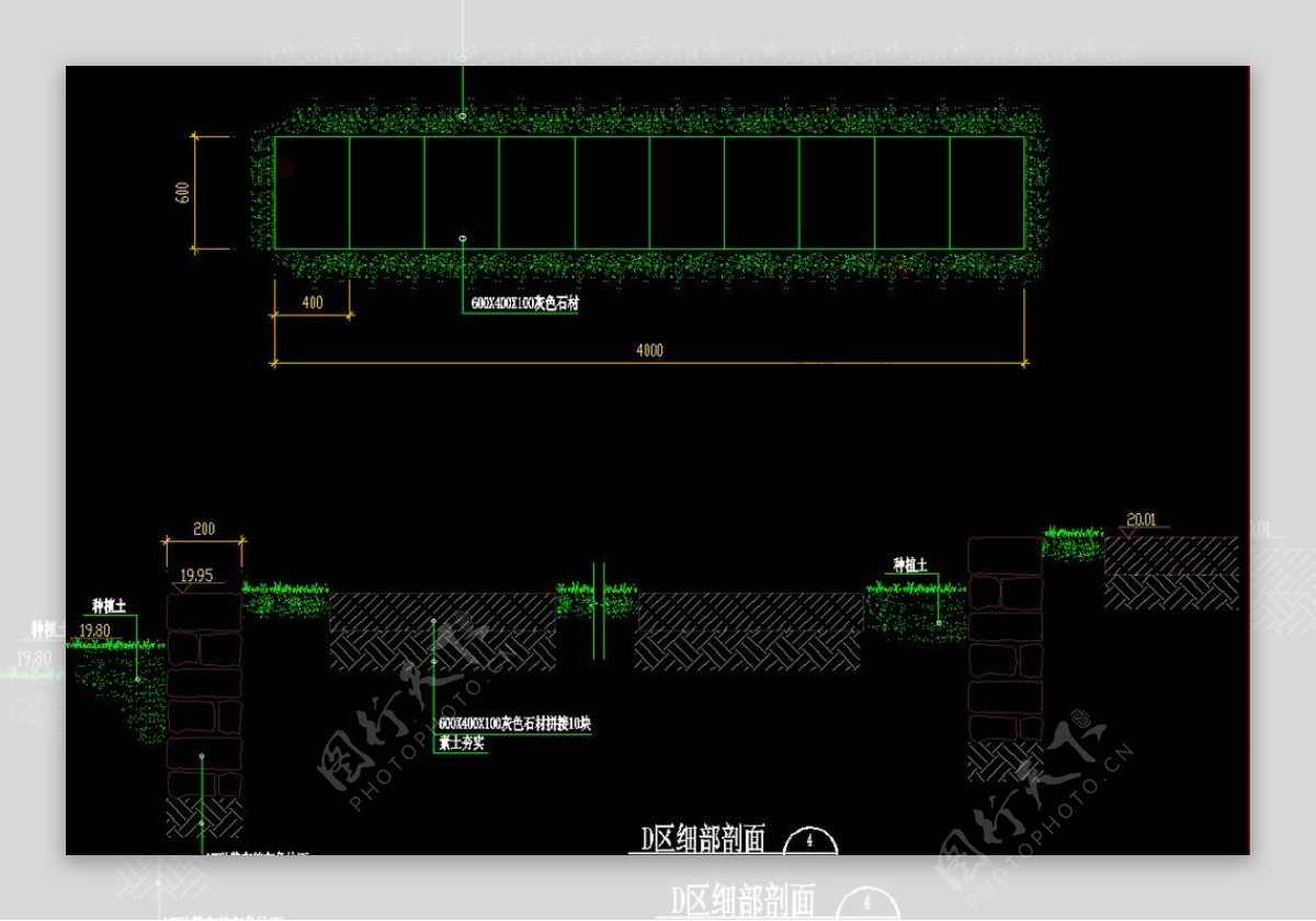 D区细部平面图片