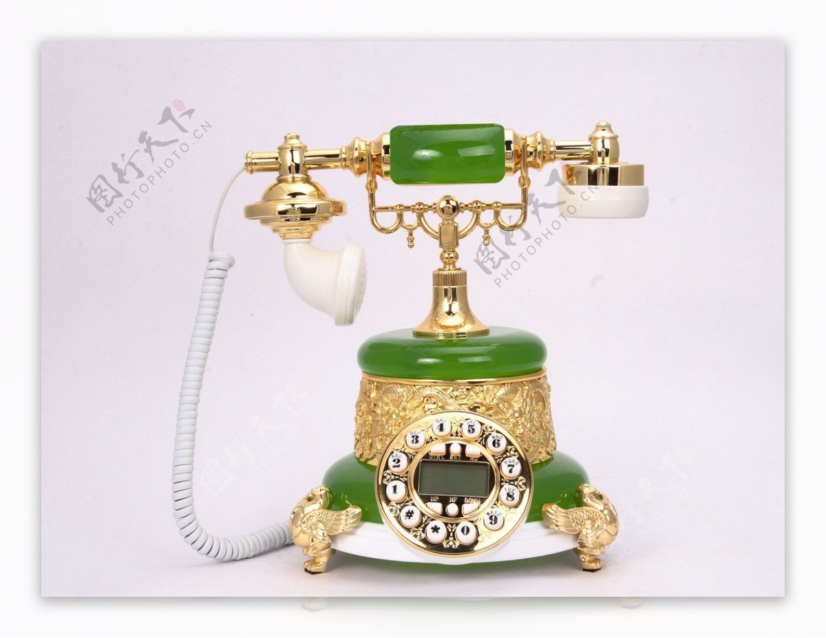 玉石古董电话图片