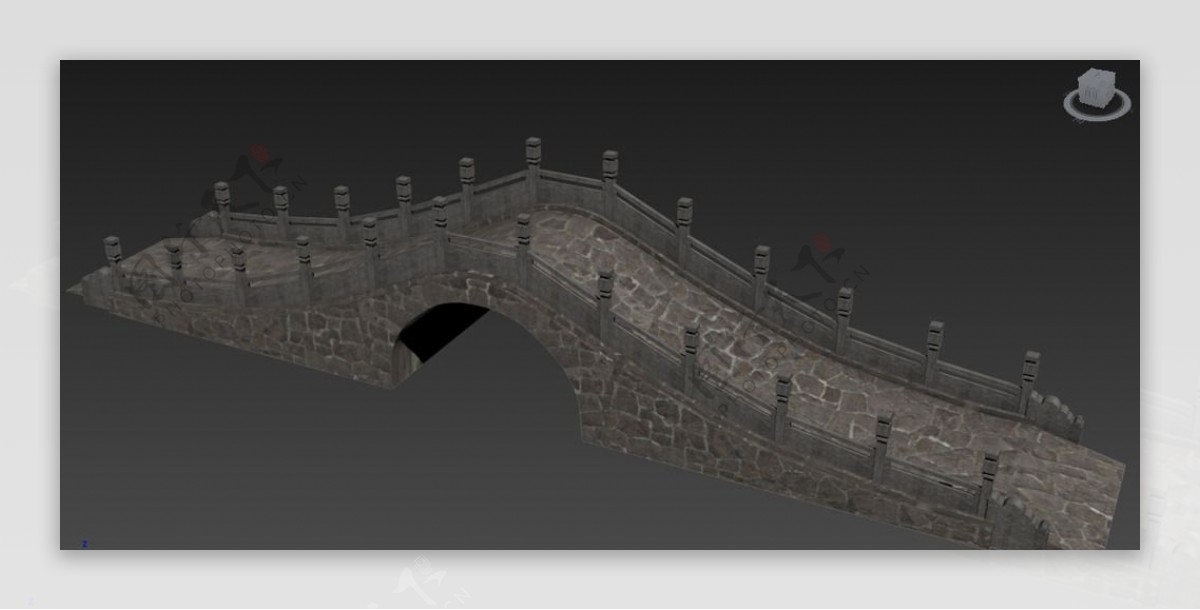 中国古代石桥3D模型图片