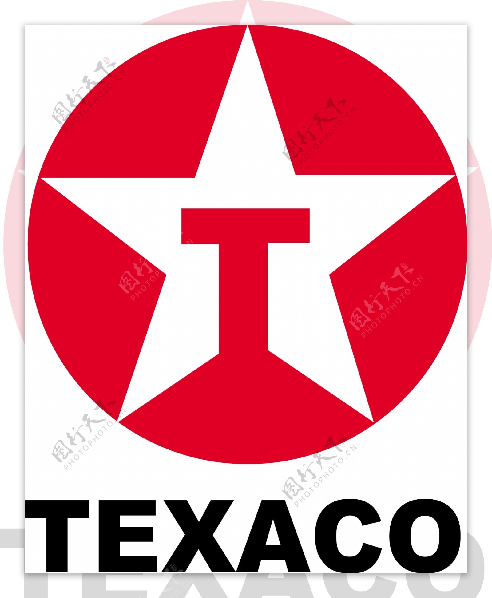 TEXACo石油标志图片