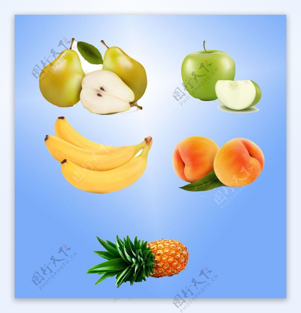 水果合集图设计图__水果_生物世界_设计图库_昵图网nipic.com