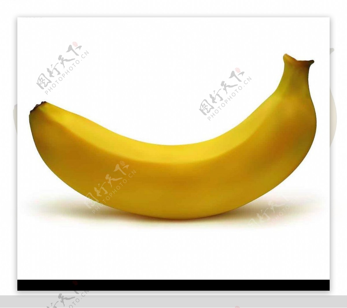 AI绘制的逼真香蕉图片