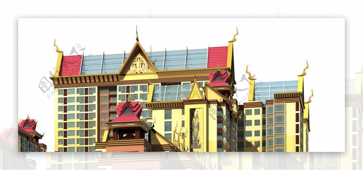 傣族建筑图片