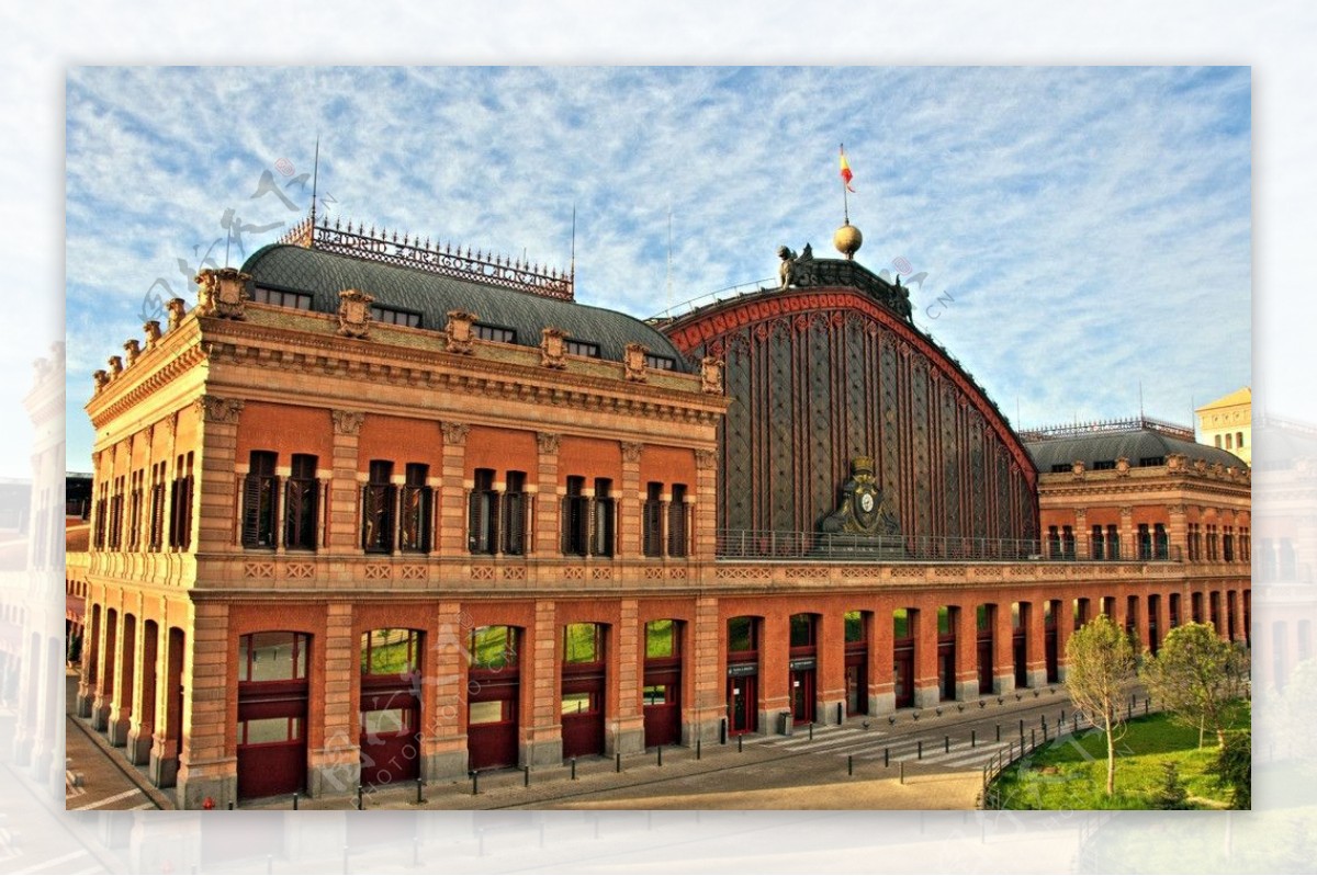 西班牙阿托查火车站图片