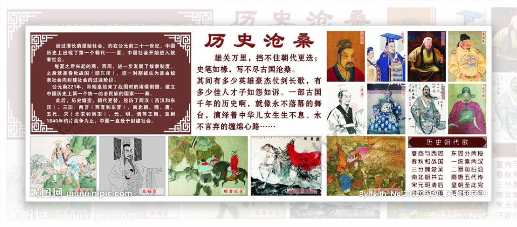 中国历史沧桑图片