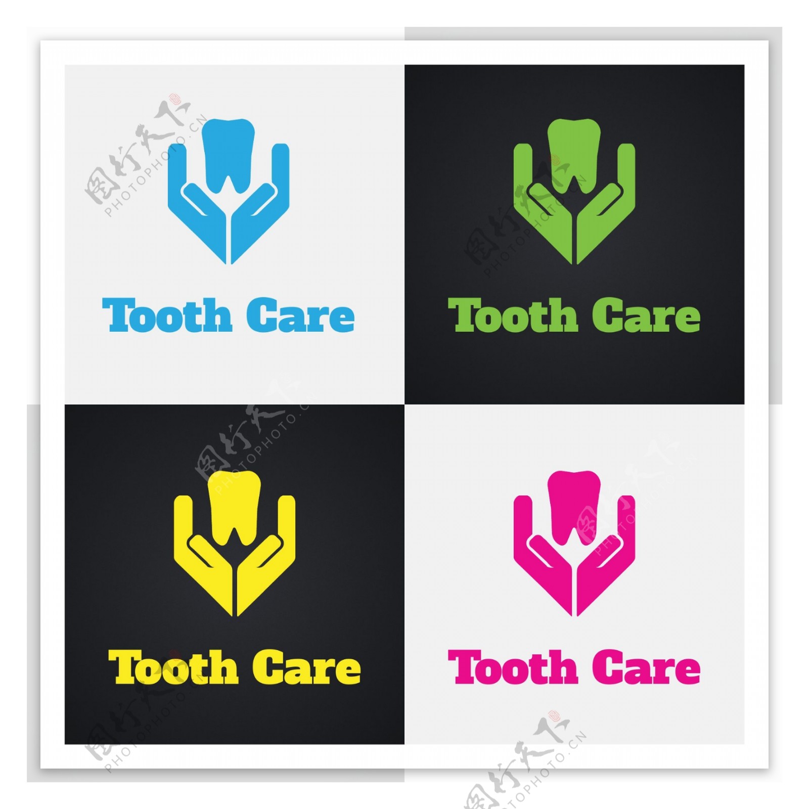 护齿logo图片