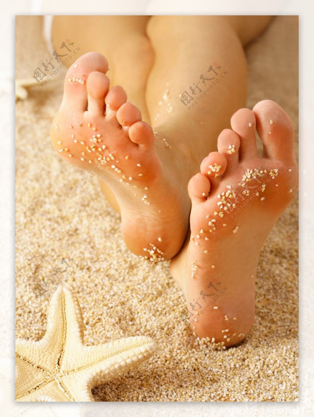 脚丫诱惑脚脚趾趾头沙滩浪漫图片