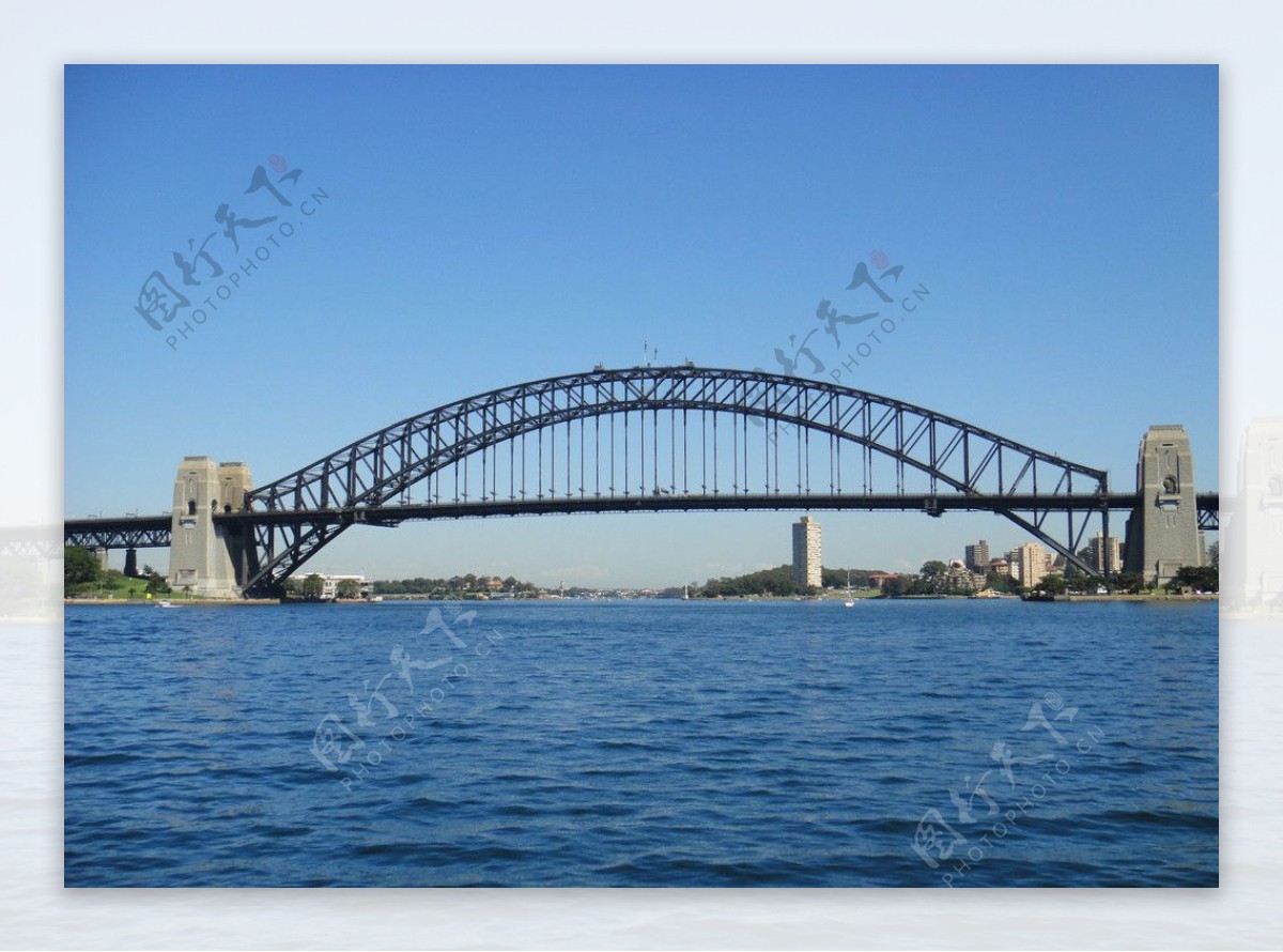 著名悉尼大铁桥图片