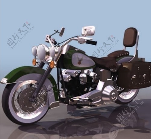 3d摩托车模型图片