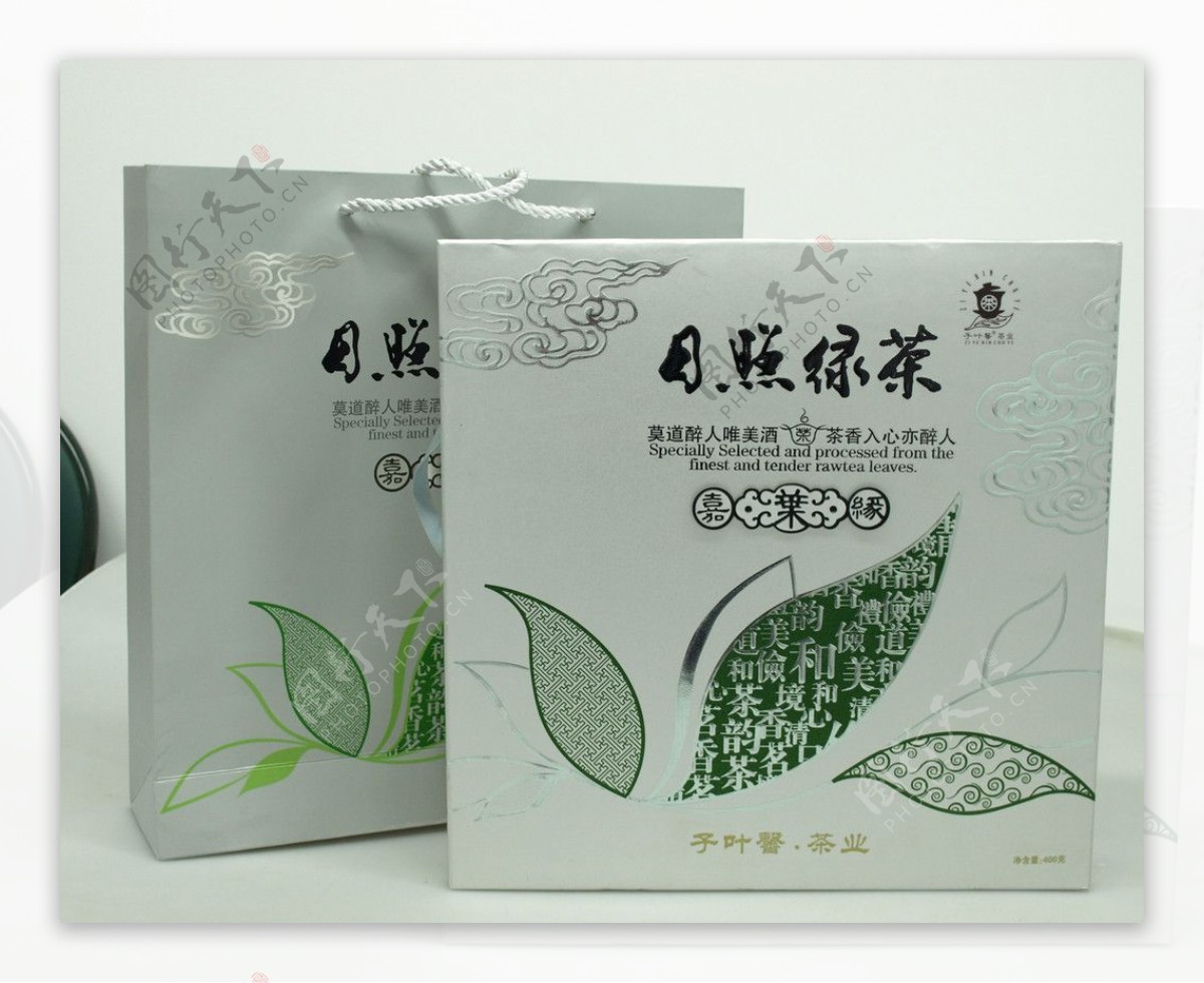 子叶馨日照绿茶礼盒图片