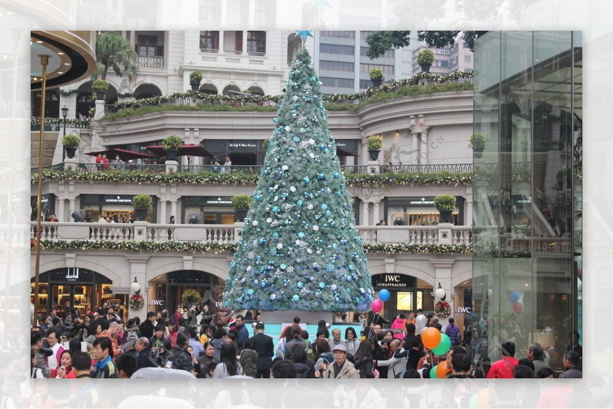 香港圣诞布置图片