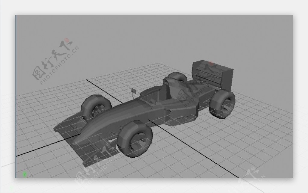 赛车建模图片