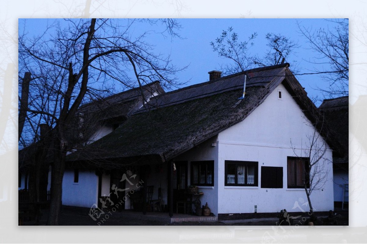 匈牙利乡村小屋图片