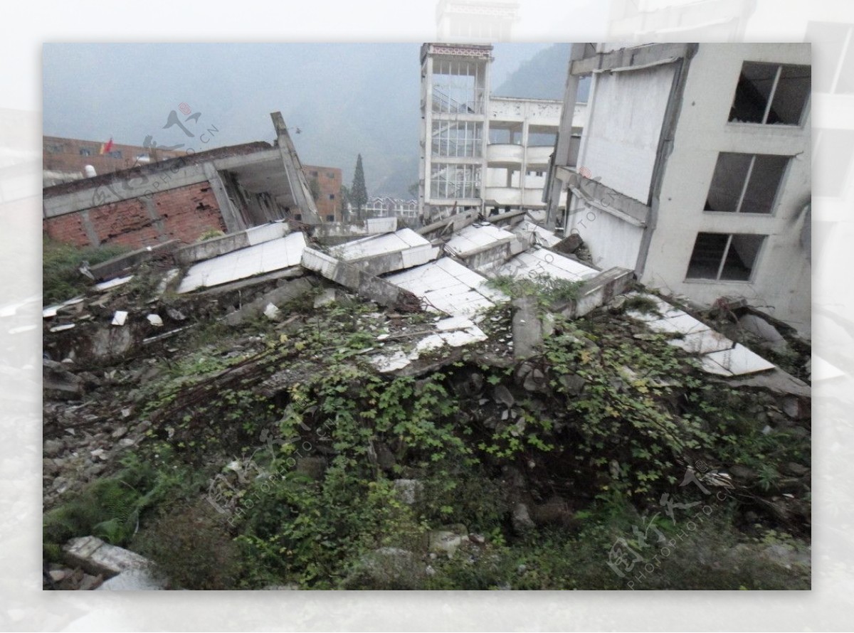 汶川地震图片