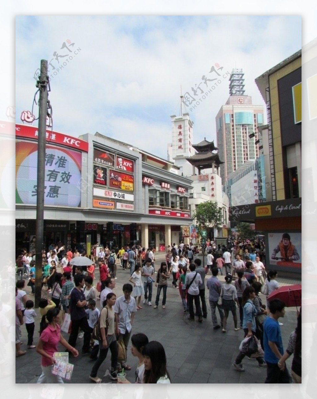 深圳东门步行街图片