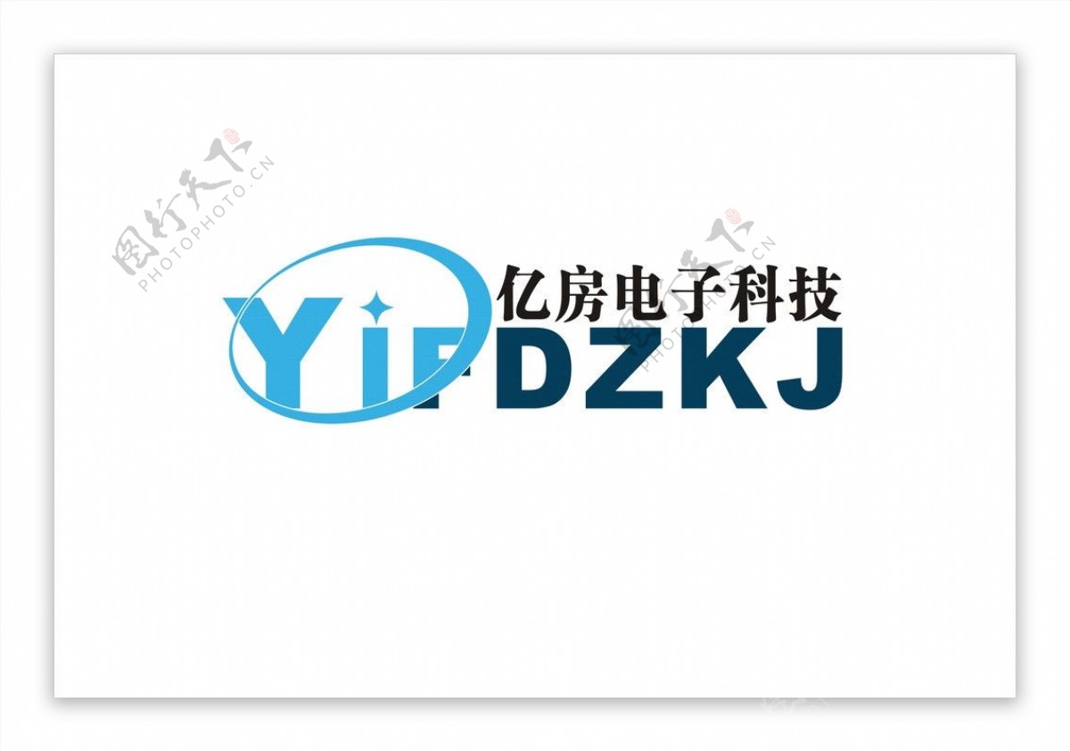 电子科技logo图片