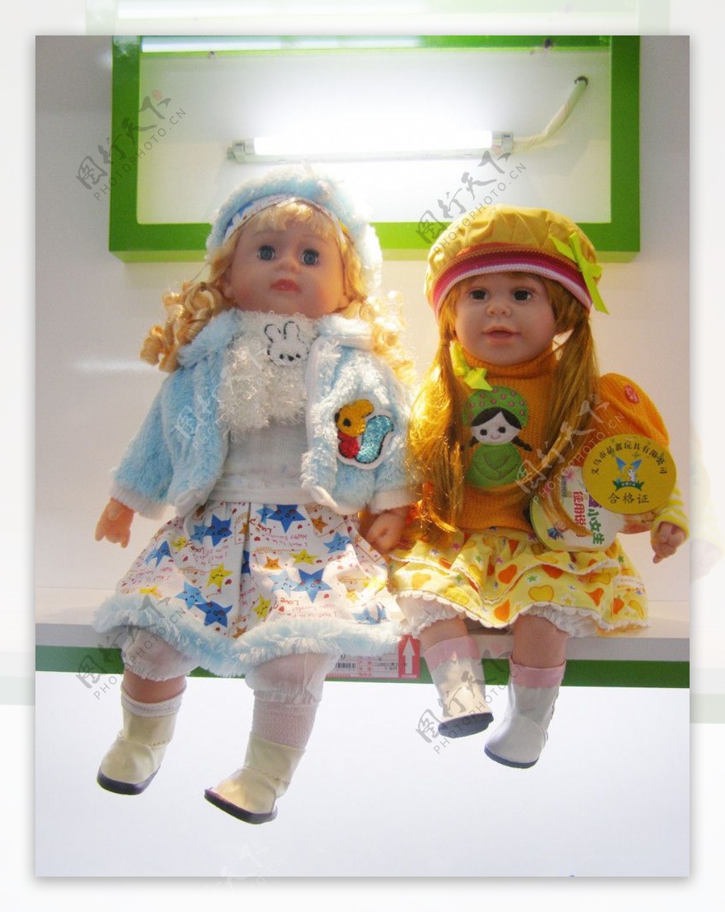 木偶玩具小女孩图片