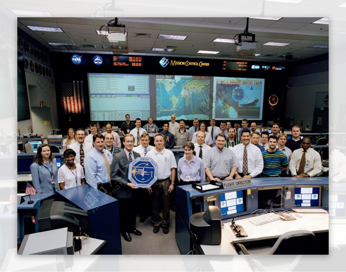 航天中心地面控制人员图片