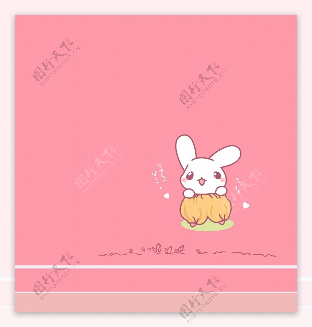 高清卡通日本兔子图片
