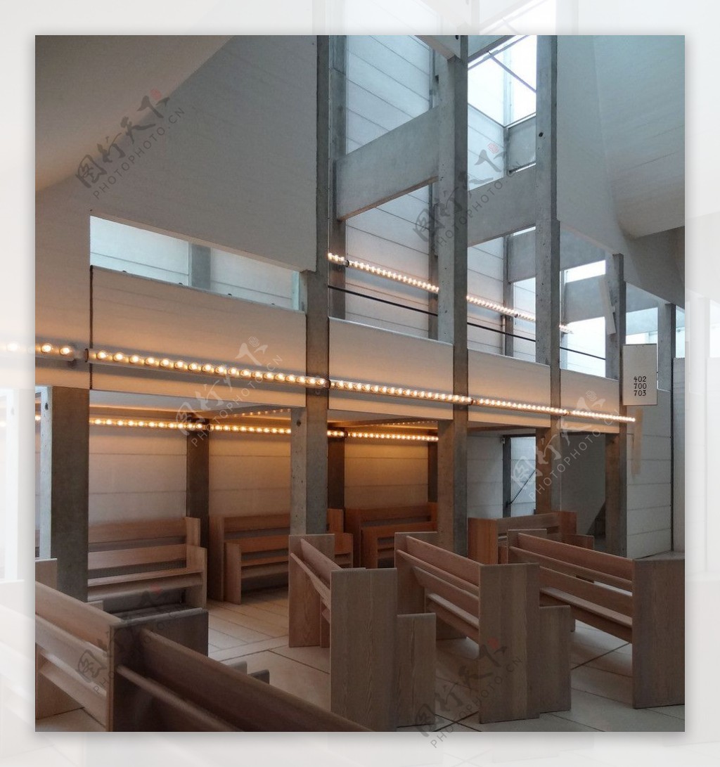 丹麦现代主义教堂图片