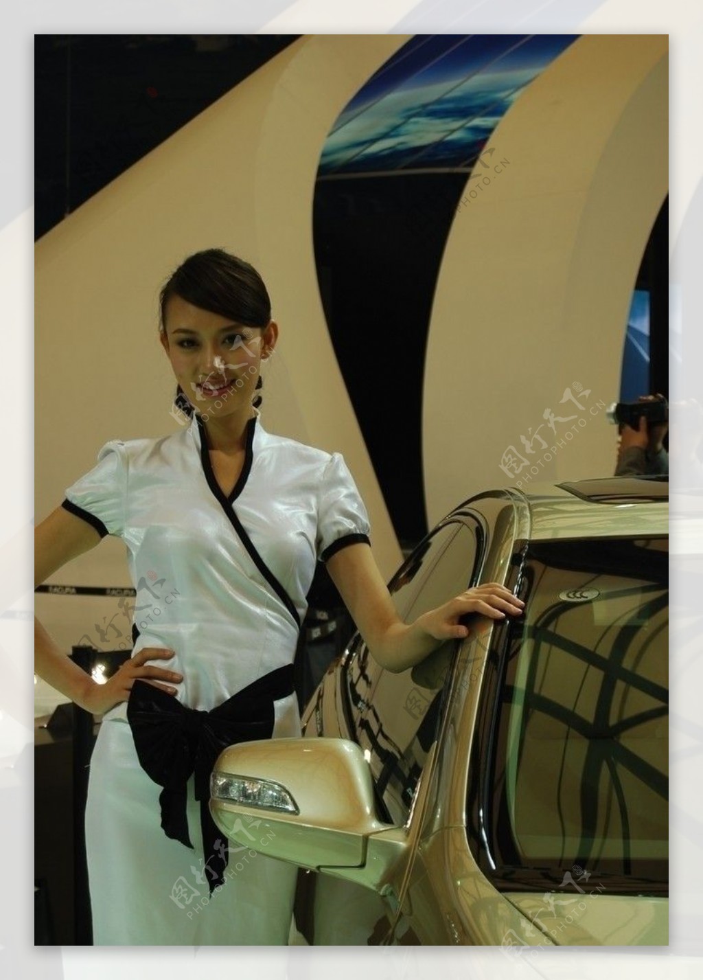 北京车展模特2图片