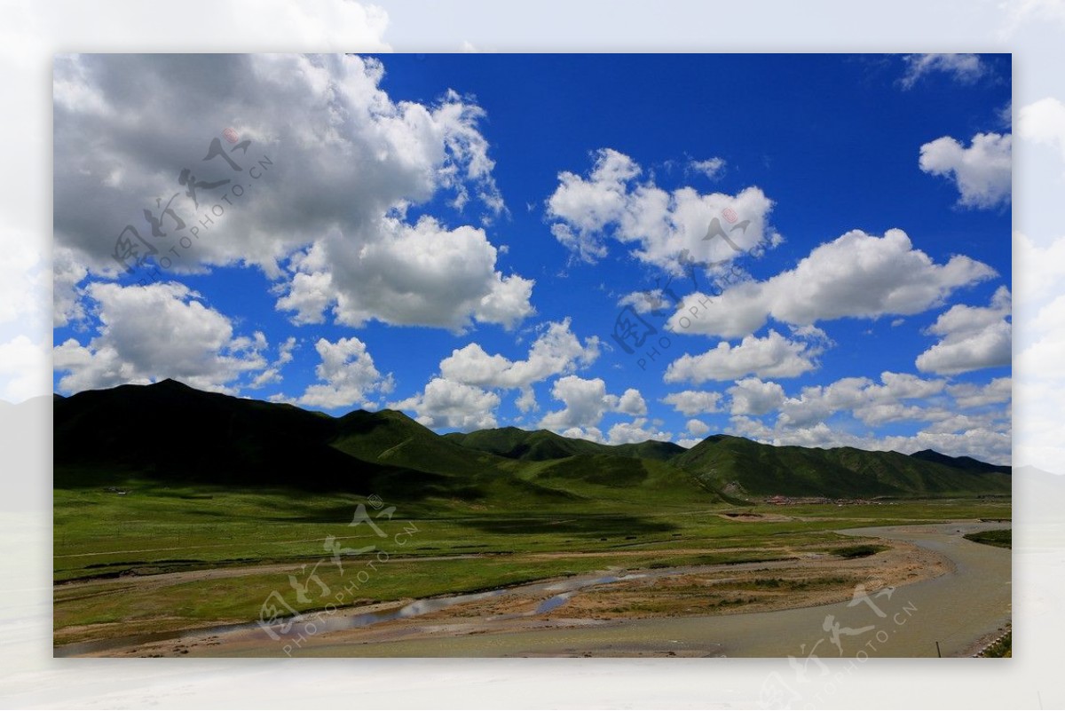青海高原风景图片