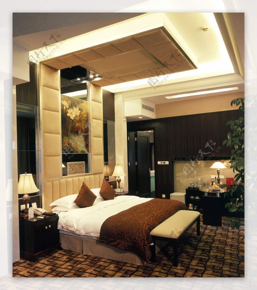 酒店豪华商务卧室图片