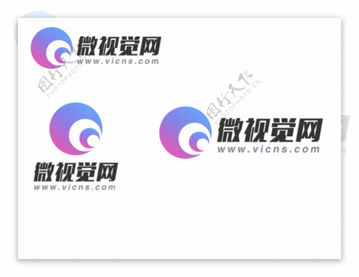 微视觉网LOGO标志图片