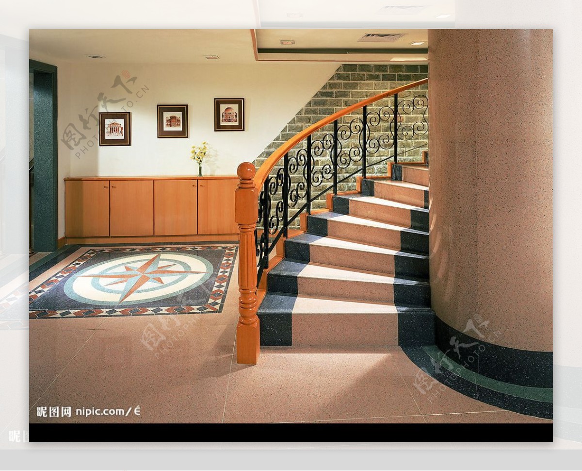 古典式楼梯大图图片