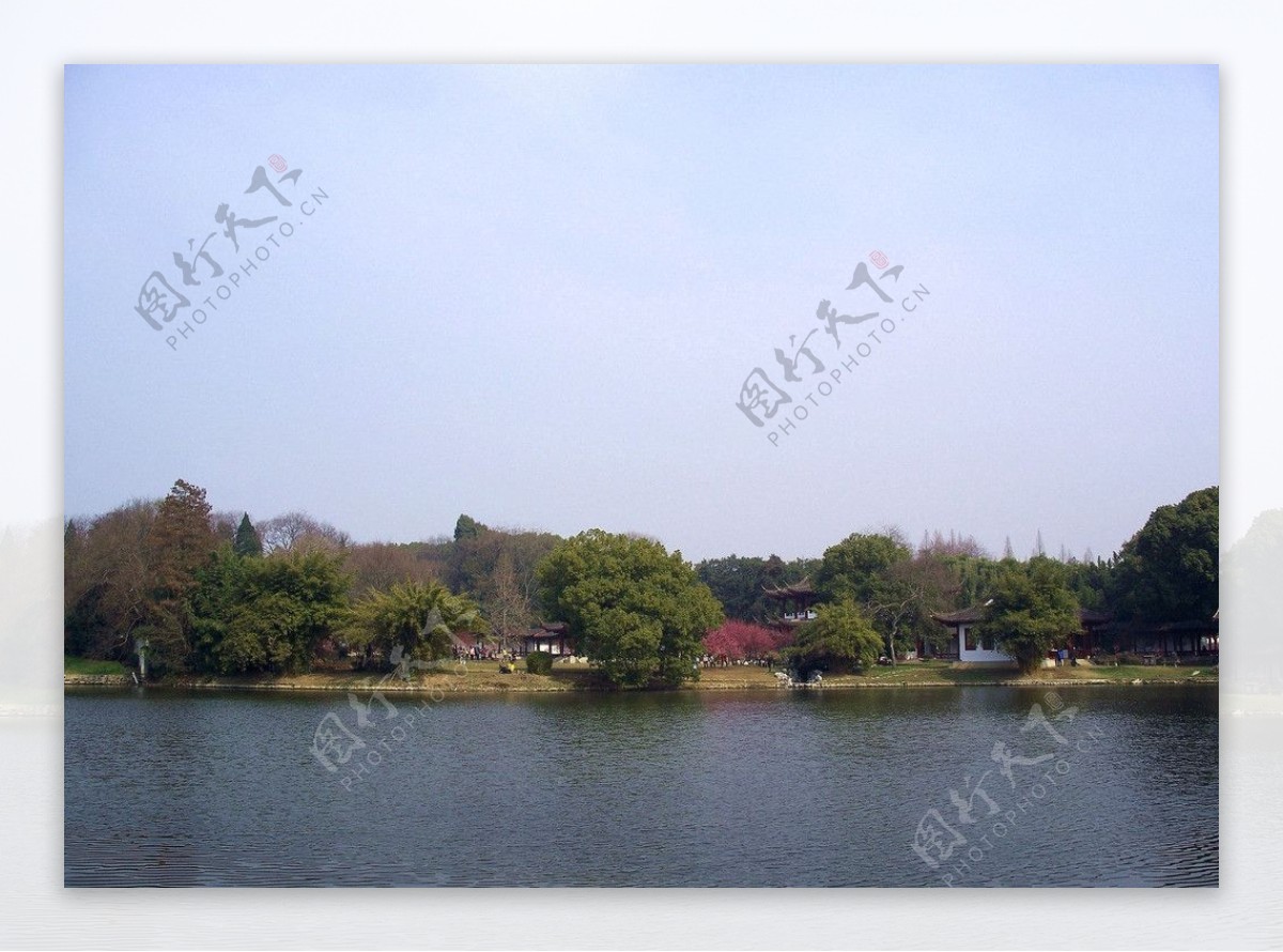 东湖梅园风景图片
