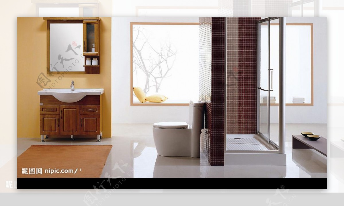 高清晰室内卫浴设计图片