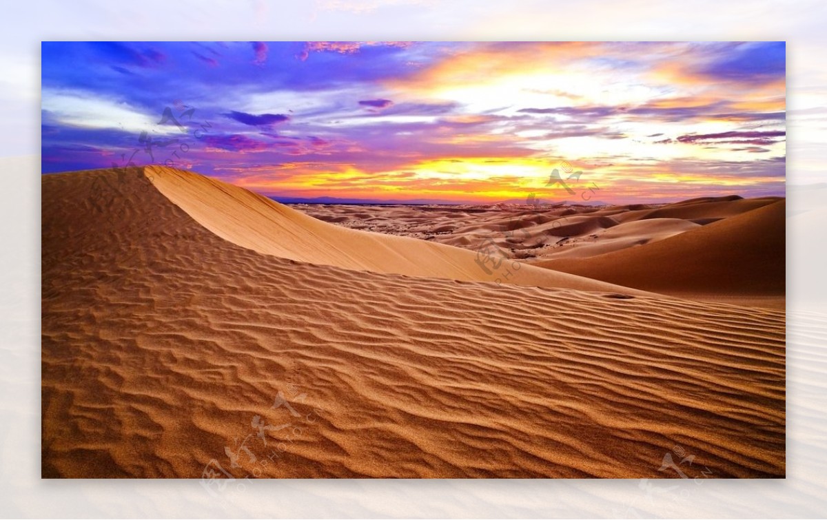 壮丽沙漠图片