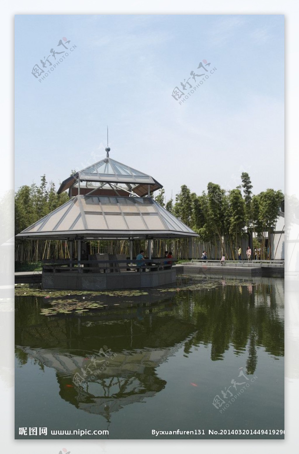 苏州博物馆景色图片