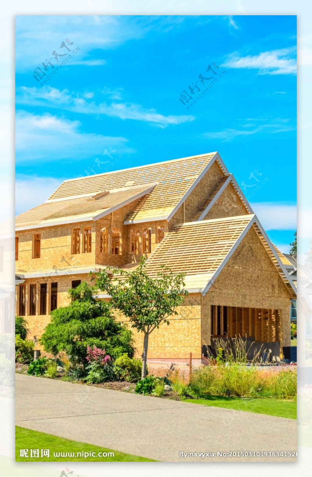 木制房子图片