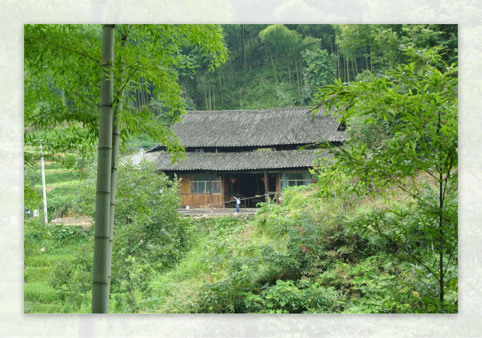 山村风景图片